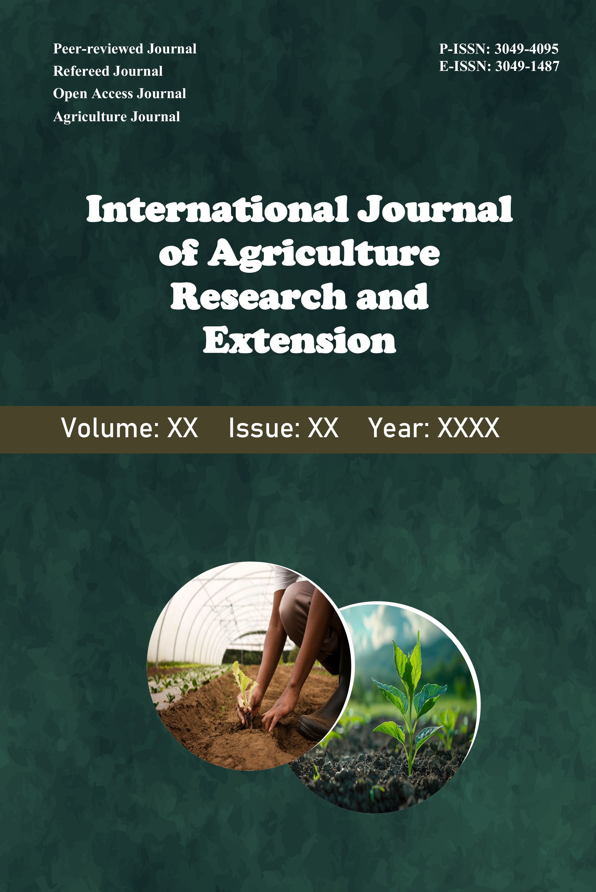 International Journal of Agriculture Research and Extension